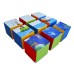 Set 9 Cuburi Puzzle Temă Marină